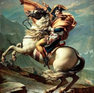 Napoléon sur son cheval